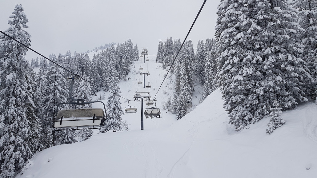 Winterlich am Wildgunten letzten Sonntag