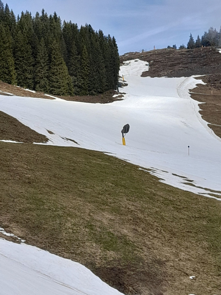 Piste Richtung Köglbahn
