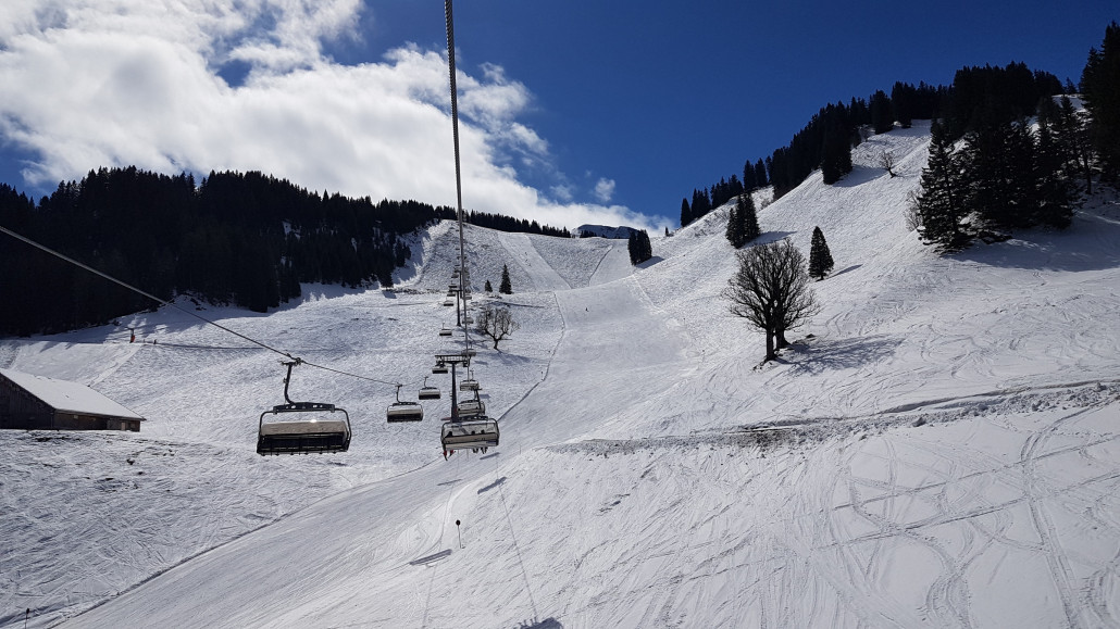 Hier am Suttis und insbesondere an der Rossstelle ging es hingegen noch sehr gut