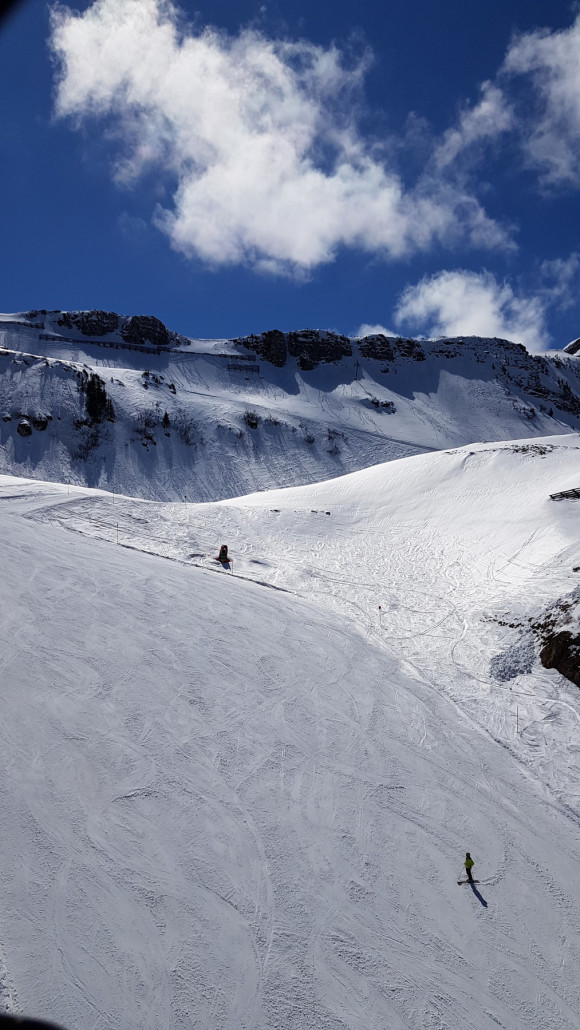 Auch an Gipfelbahn, Elsenkopf und Sunnegg ging es später noch ganz gut, der Rest sehr klebrig