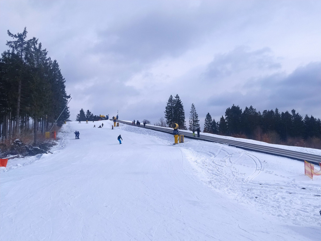 Reger Betrieb am Förderband