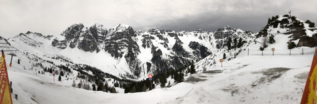 Der obere Teil der Anlage in seiner ganzen Schönheit.