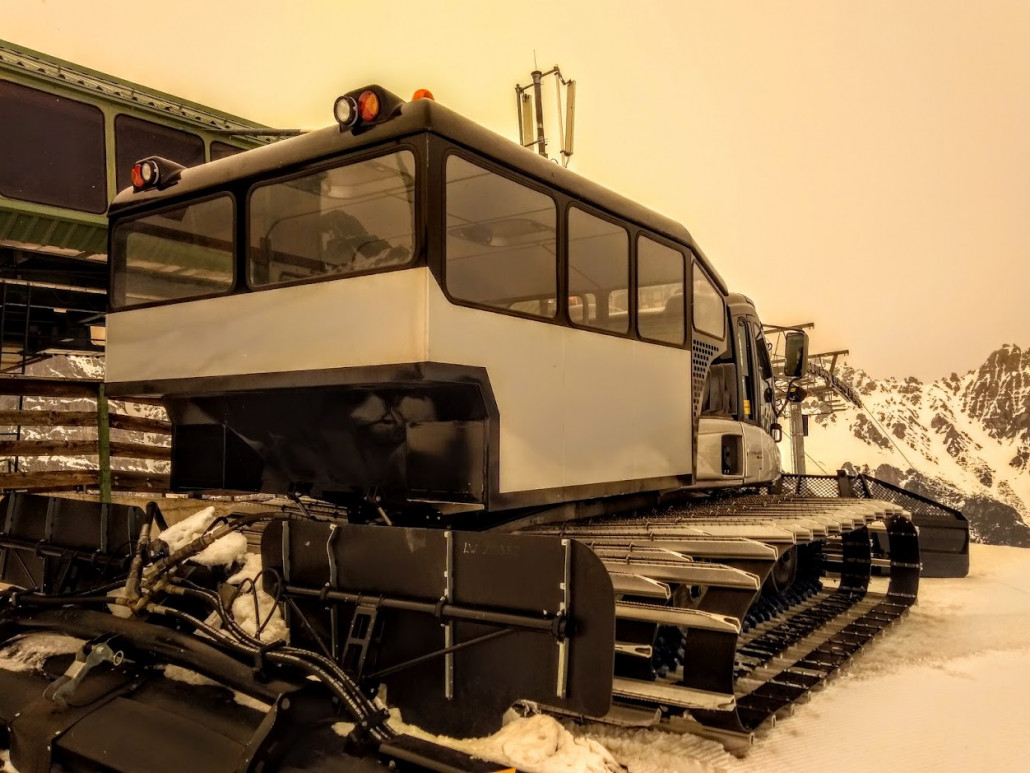 Oder er muss mit dem Tank fahren.