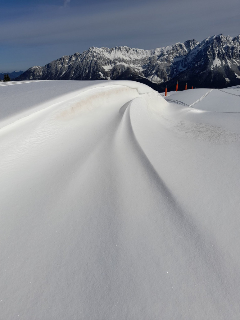im Funpark hatte der Wind seinen Spaß