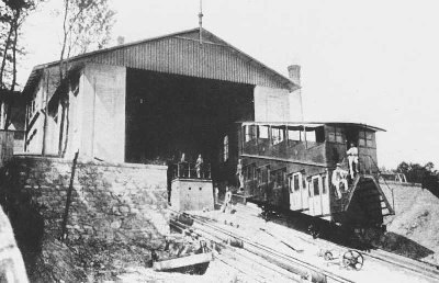 Standseilbahn Leopoldberg, Bergstation.jpg
