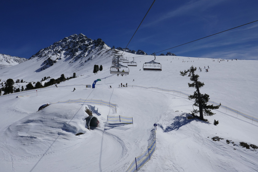 Zirmbahn weiter oben