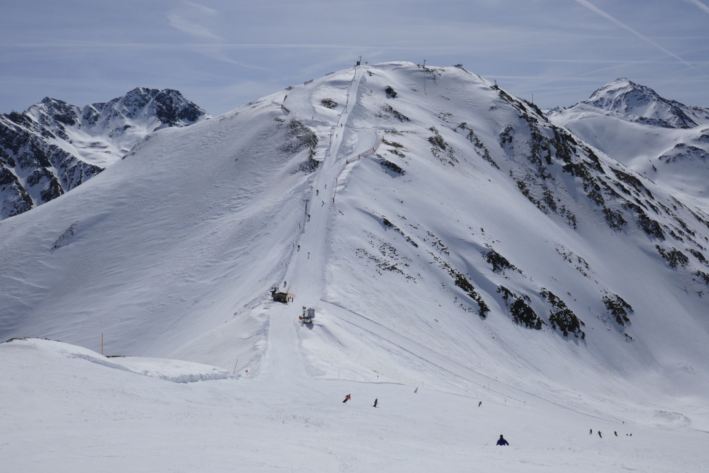 Was braucht man mehr als einen kurzen knackigen und steilen SL am höchsten und ganz abgelegenen Punkt des Skigebietes?