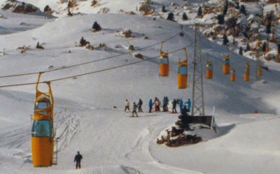 die guten alten gelben kabinen