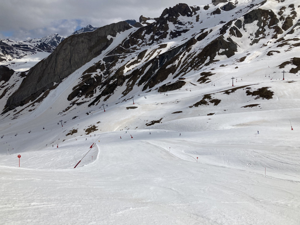 32 kurz vor der Einmündung in die 23. Die 23 dann wie meistens überfüllt.