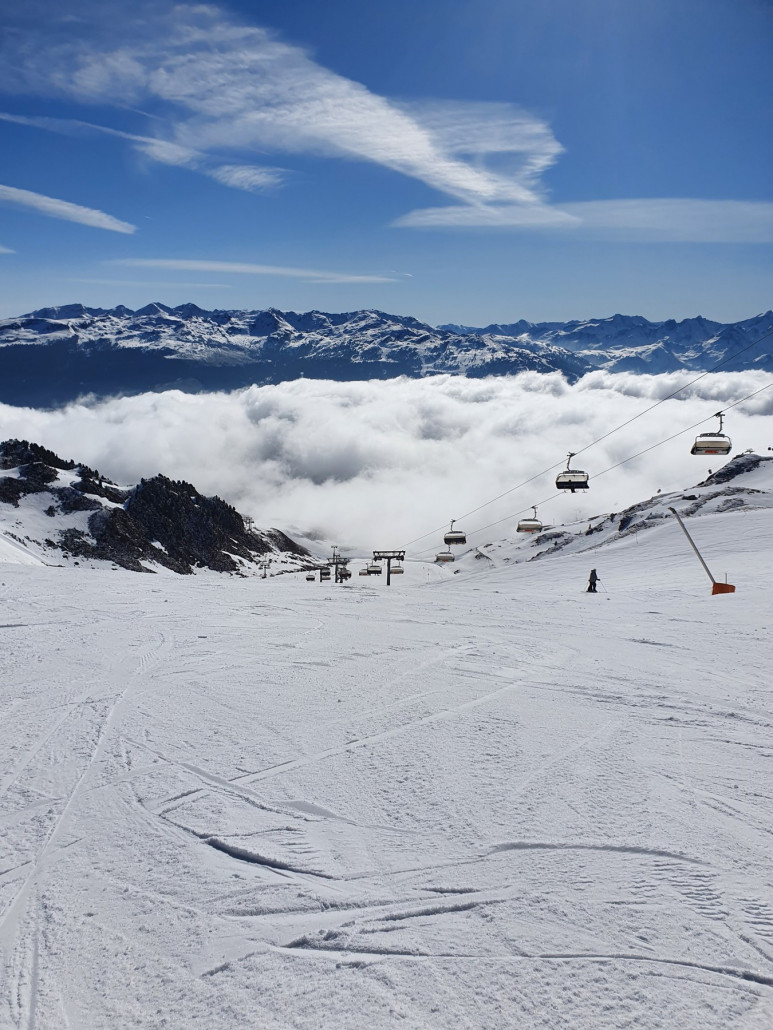 Über dem Wolkenmeer