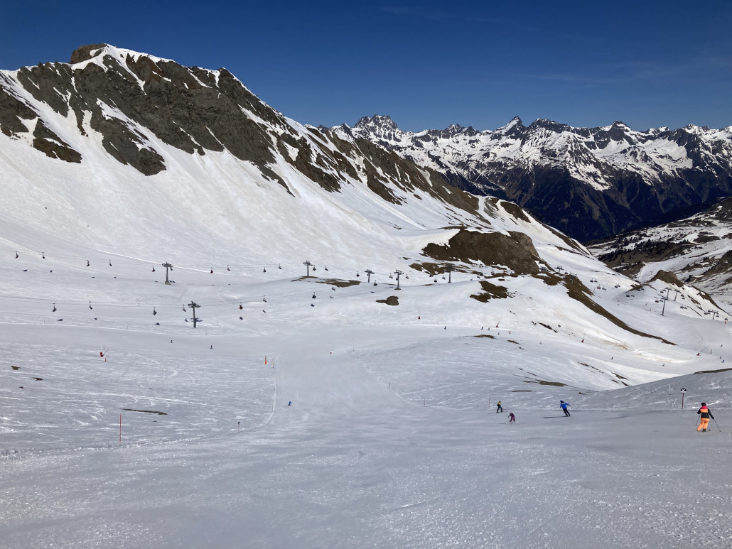Die von unten gesehen linkste Variante der 21. Ähnliches Phänomen wie bei der 15: Schön, aber verhältnissmässig lange Ziehwegfahrt vorneweg. Der Zustand war ganztags gut.