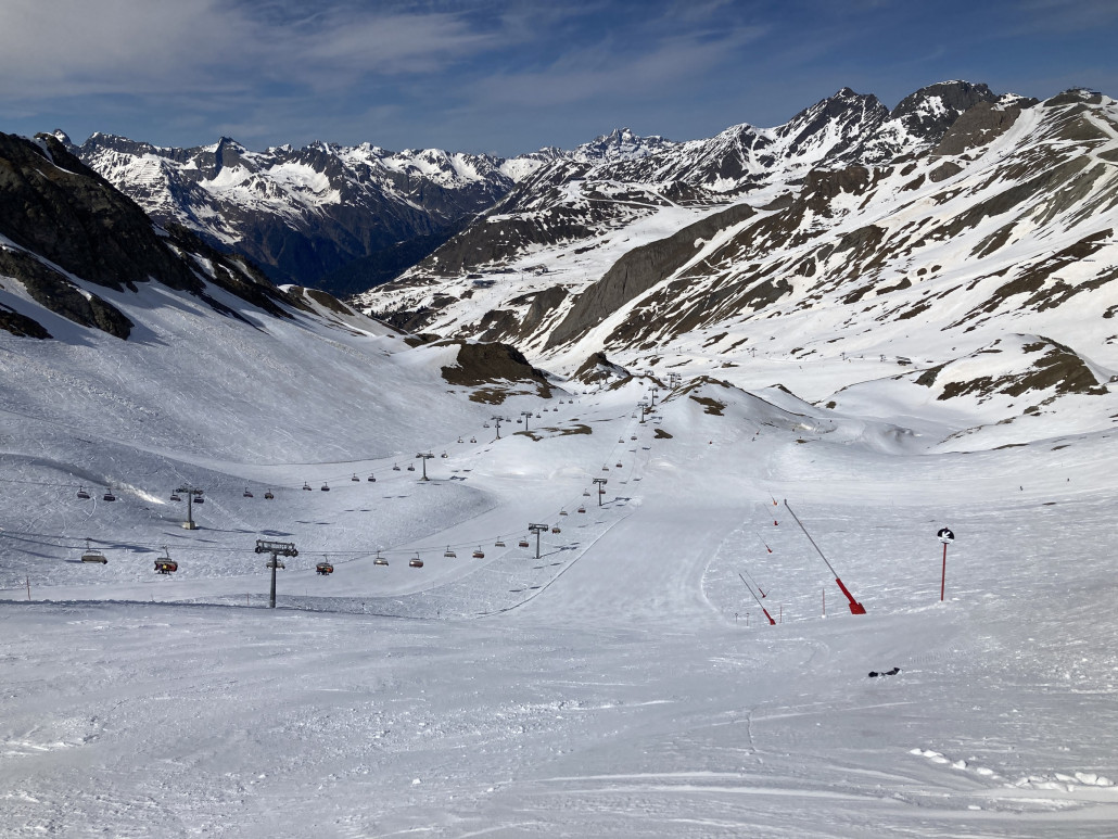 Piste 21 um 16 Uhr.