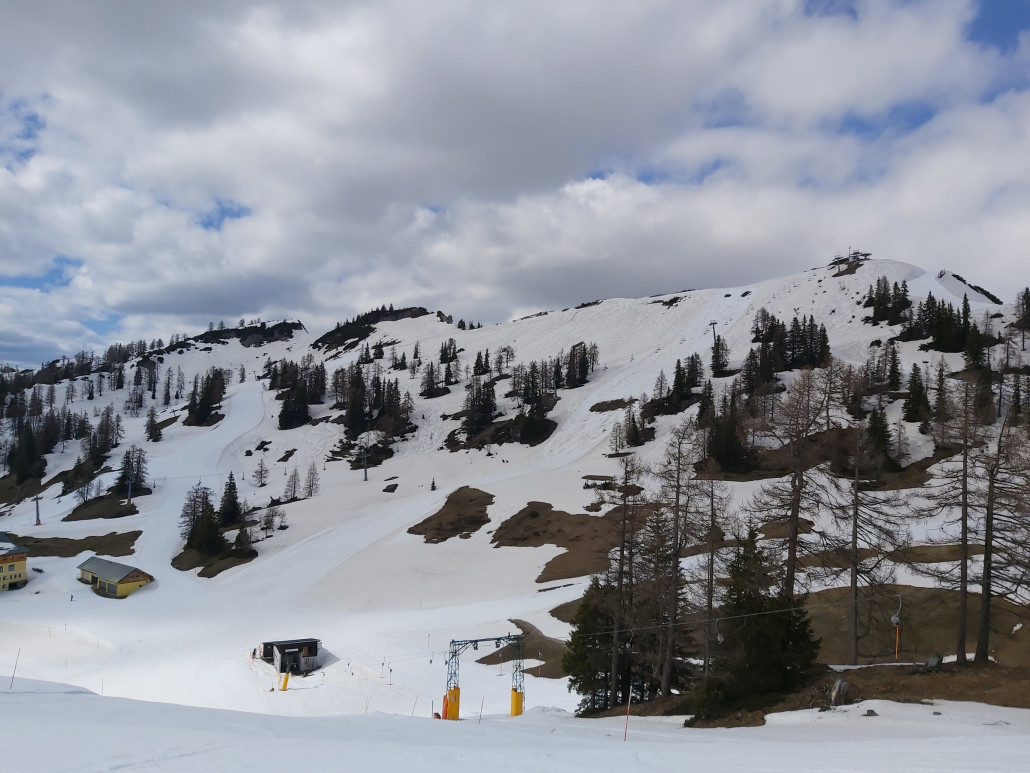 Schneiderkogel Südseite.