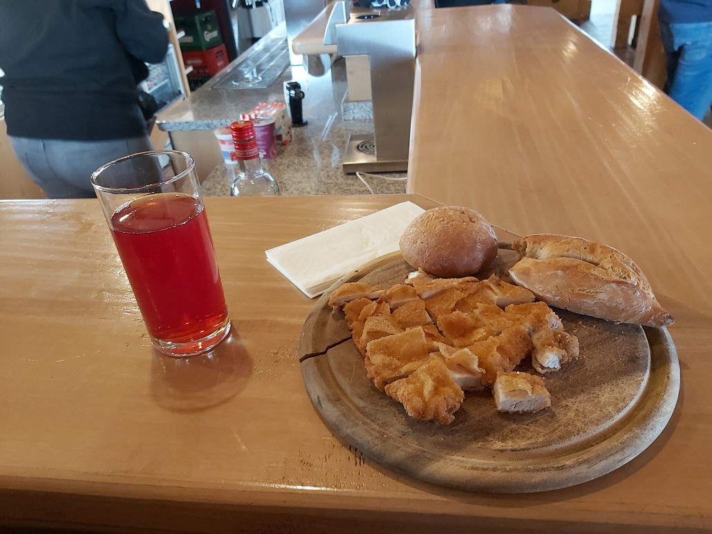 Boa Mega, am Kriemandl hatte man noch was über.