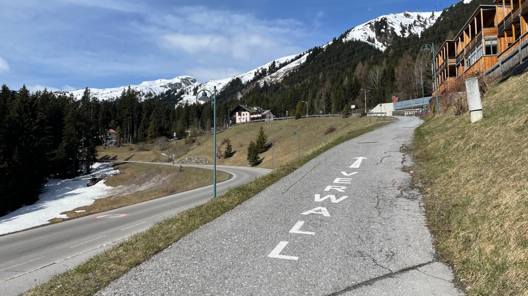 Verwalltal: Kaum zu übersehen.