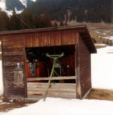 Talstation im März 1983