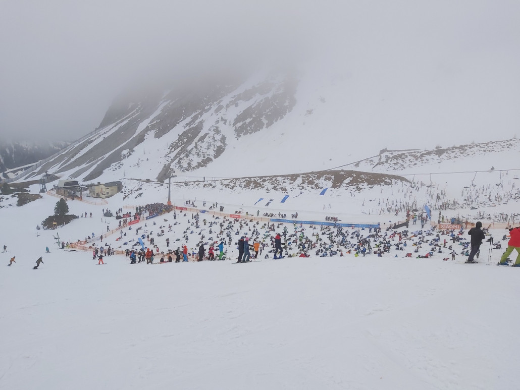 Gamsleiten 2, welche nur für die Teilnehmer offen hat.