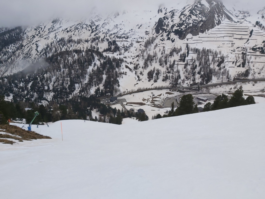 Schon sehr weich und ausgefahren in der hinteren Ecke.