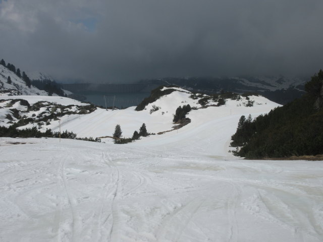 unbenannte Skiroute neben den 2-SL Kopssee