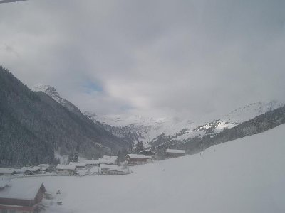 Blick in den Talschluss mit dem Saalwänden