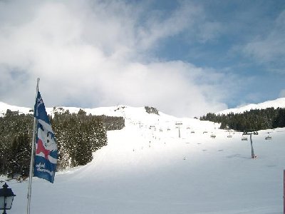 Hochalm 6-er Bahn mit Pisten