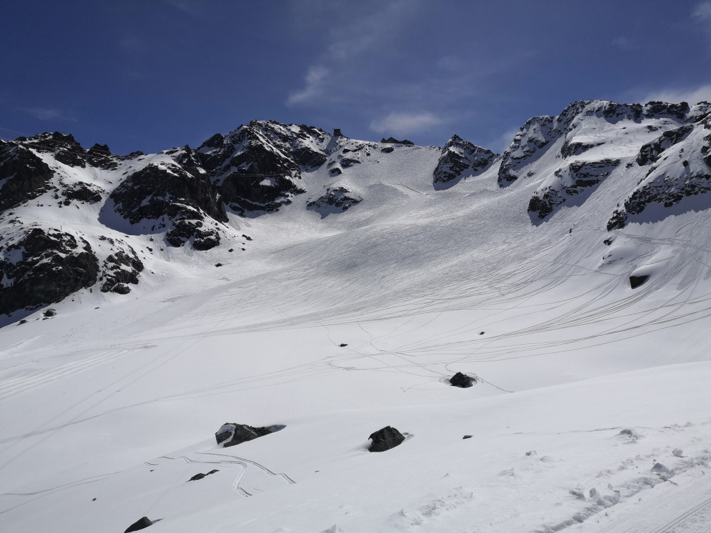 Die Mont-Fort-Piste