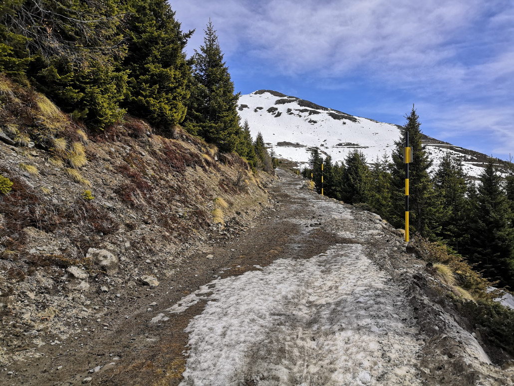 Der Fussweg ist geschafft...