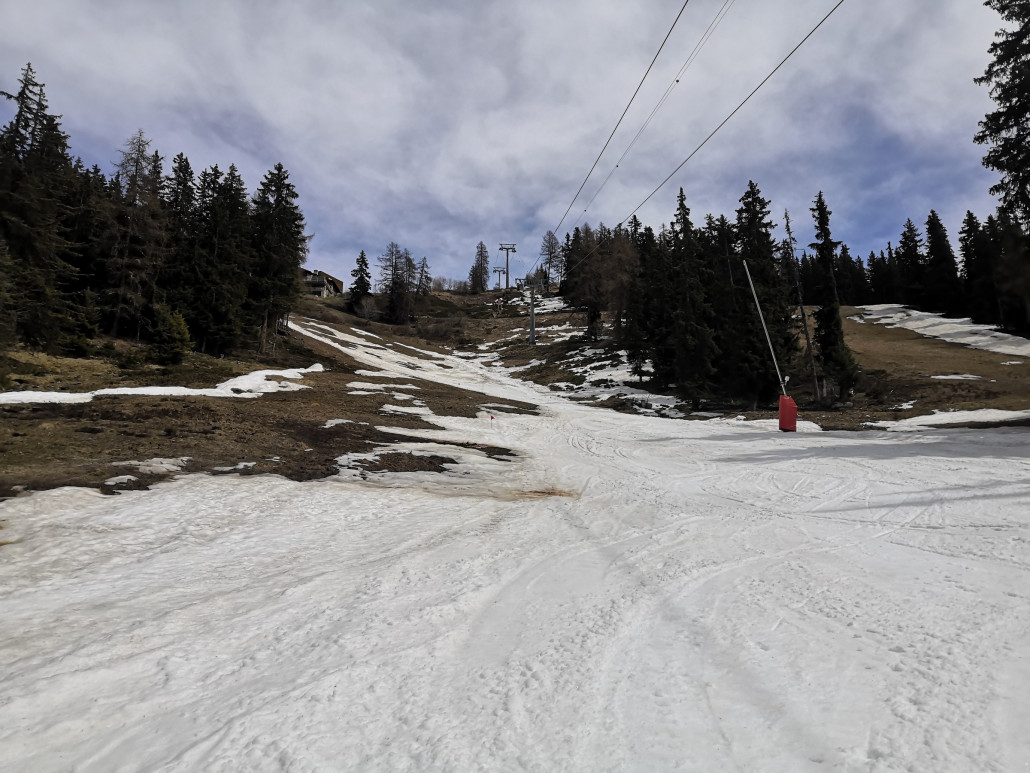 Das waren meine letzten Schwünge.