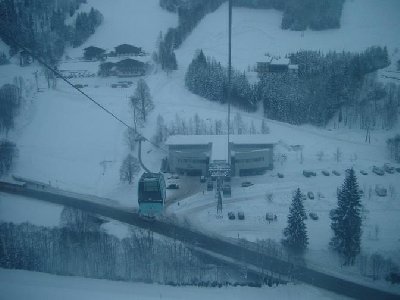 Am Ende des Tages auf dem nach Hause-Weg in d-florian`s Lieblingsgondel :-)