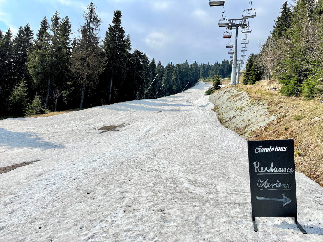 ...weshalb unsere Wahl auf diese Abfahrt fiel