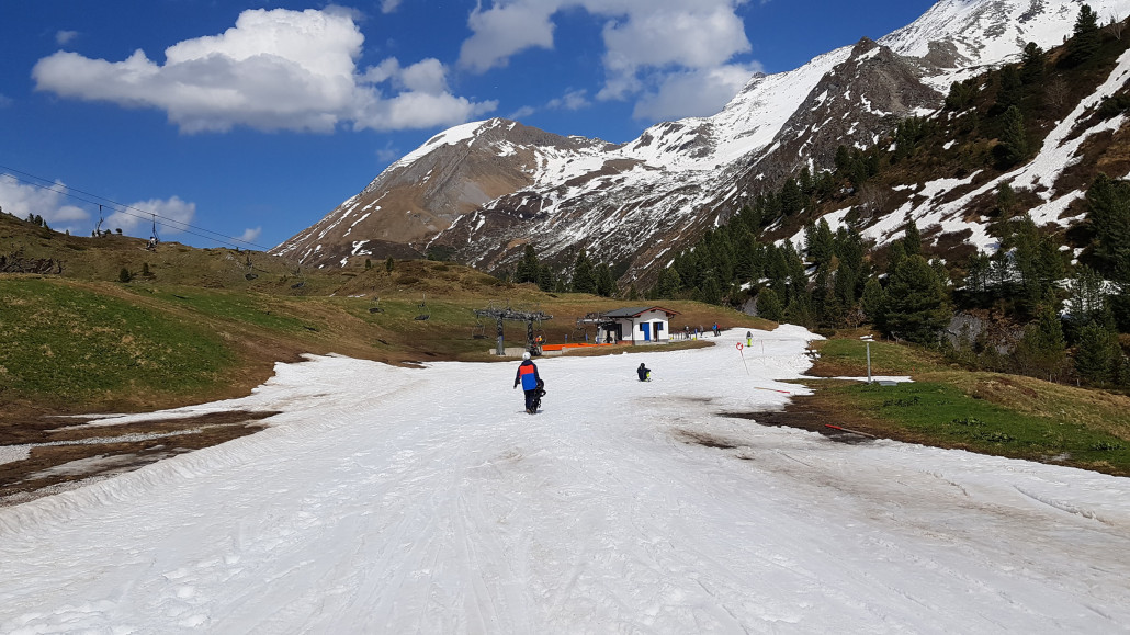 16:15 an der SB Sommerberg, kurz vor ihrem Saisonende
