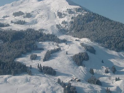 Zwölferkogel mit Familienabfahrt, Standardabfahrt, WM-Abfahrt von 91 und Weltcupabfahrt