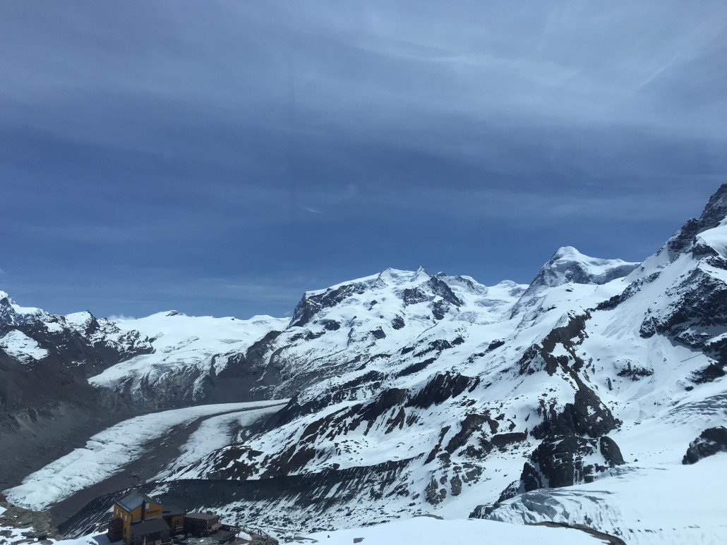 Dufourspitze, Liskamm Ostgipfel