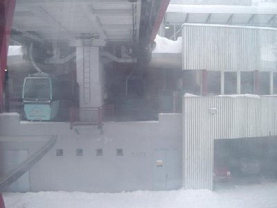 Stationsausfahrt Zwölferkogelnordbahn