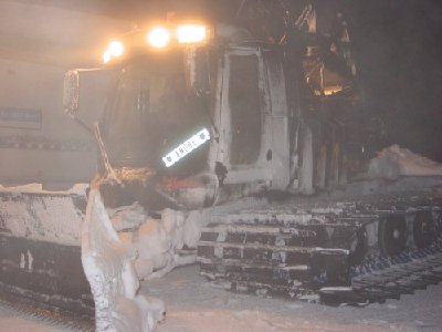 Andre Eschmann bei der Arbeit...