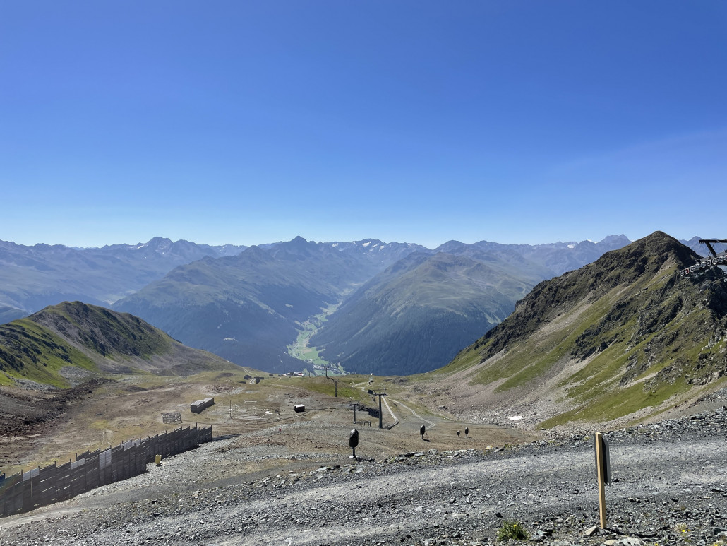 Auf dem Weissfluhjoch
