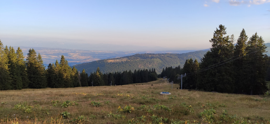 Mit Poma bestückter Hang Les Avattes