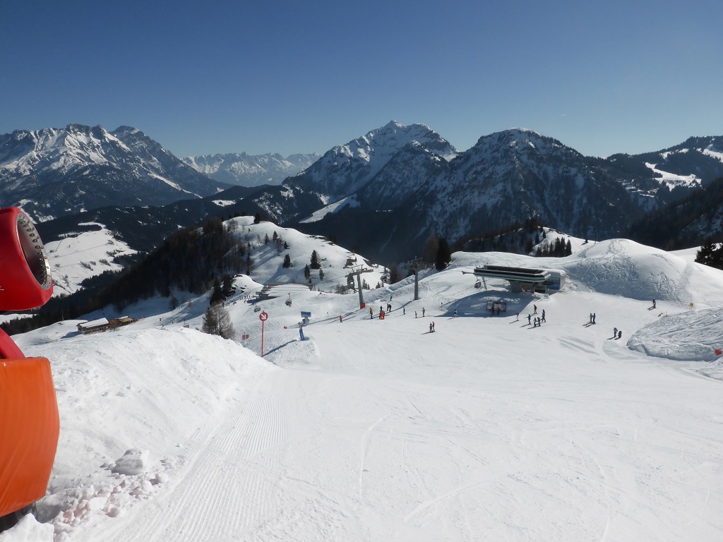die Bergstation vom Lärchfilzen 4-er