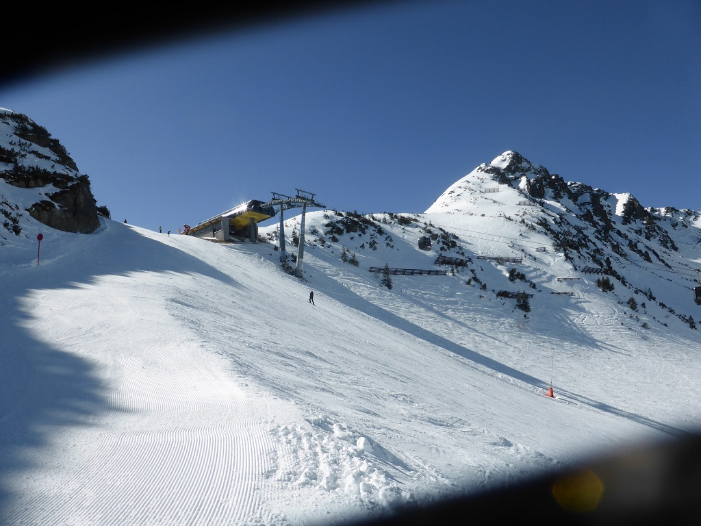 die Berggstation der Reckmoos Nord