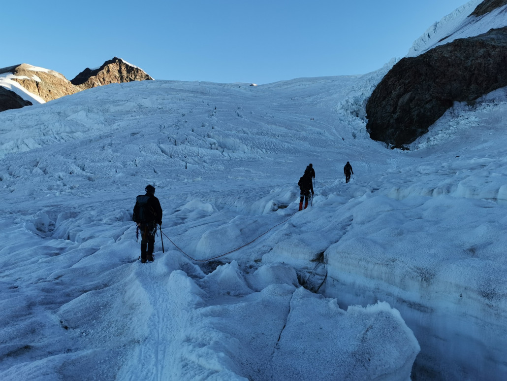 Spaltenzone - die gab es früher so nicht. War abenteuerlich...