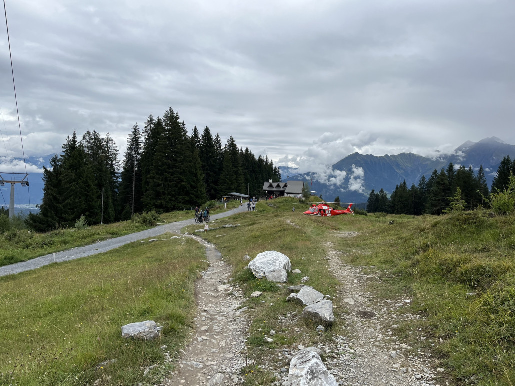 Oha, Rega im Einsatz