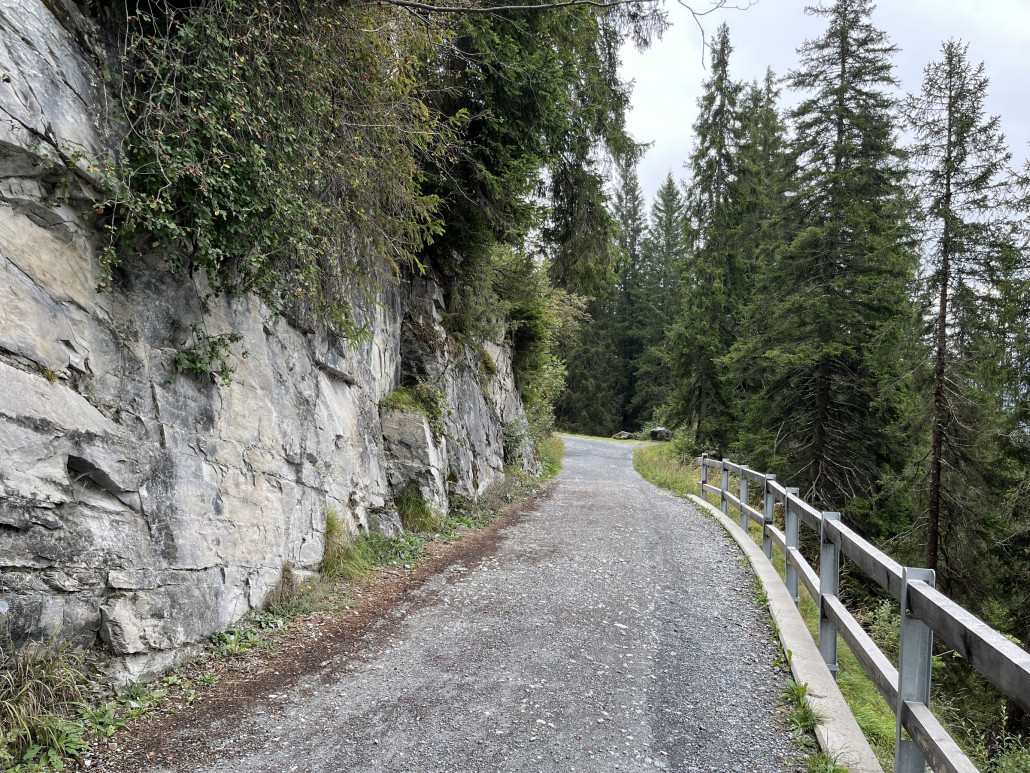 Den Felsenweg kenne ich gut von meinen Fahrten Innerberg-Foppa