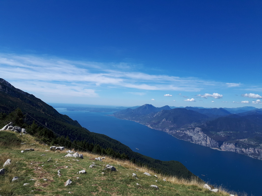 Gardasee von der 4er Sessel Bergstation