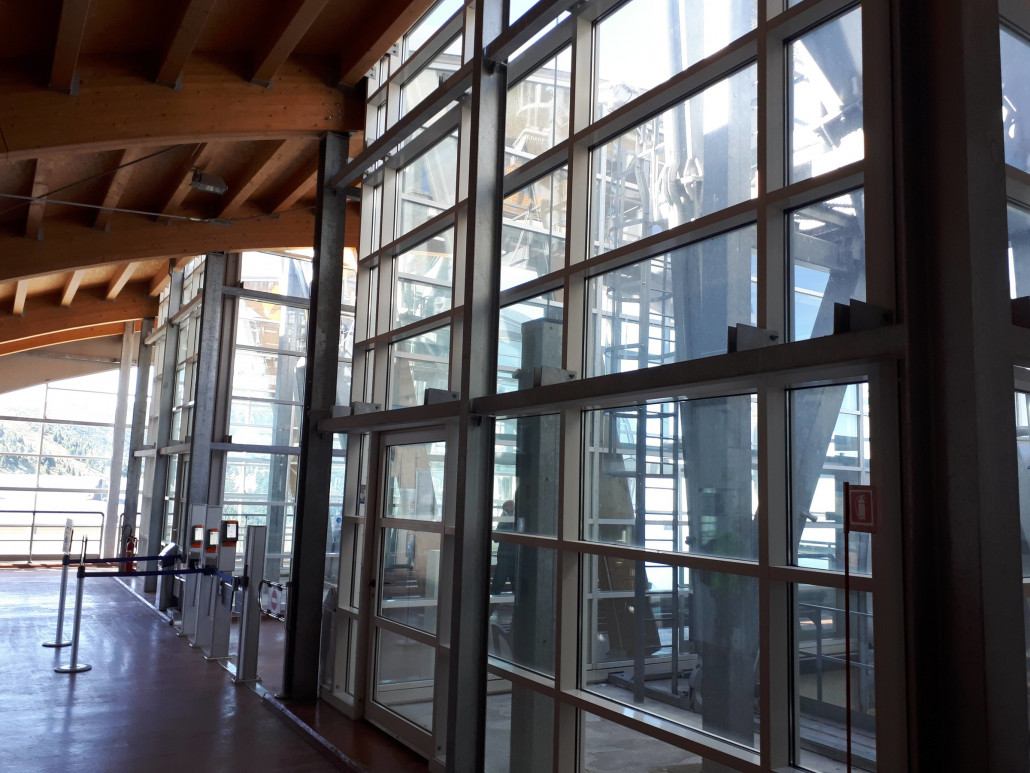 Bergstation von innen