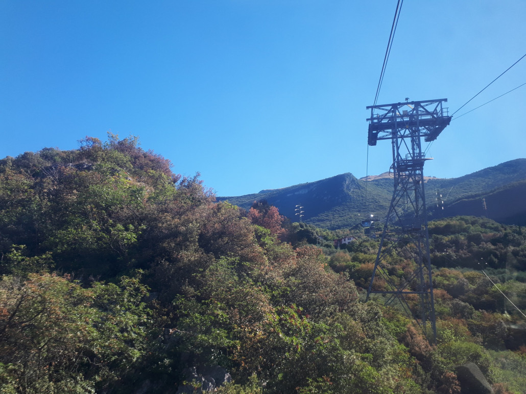 Stütze erste Sektion