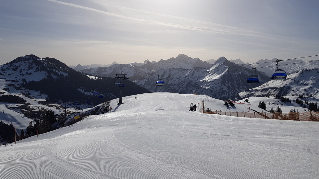 Morgens noch gut, aber sehr früh sehr klebrig in der Karwoche