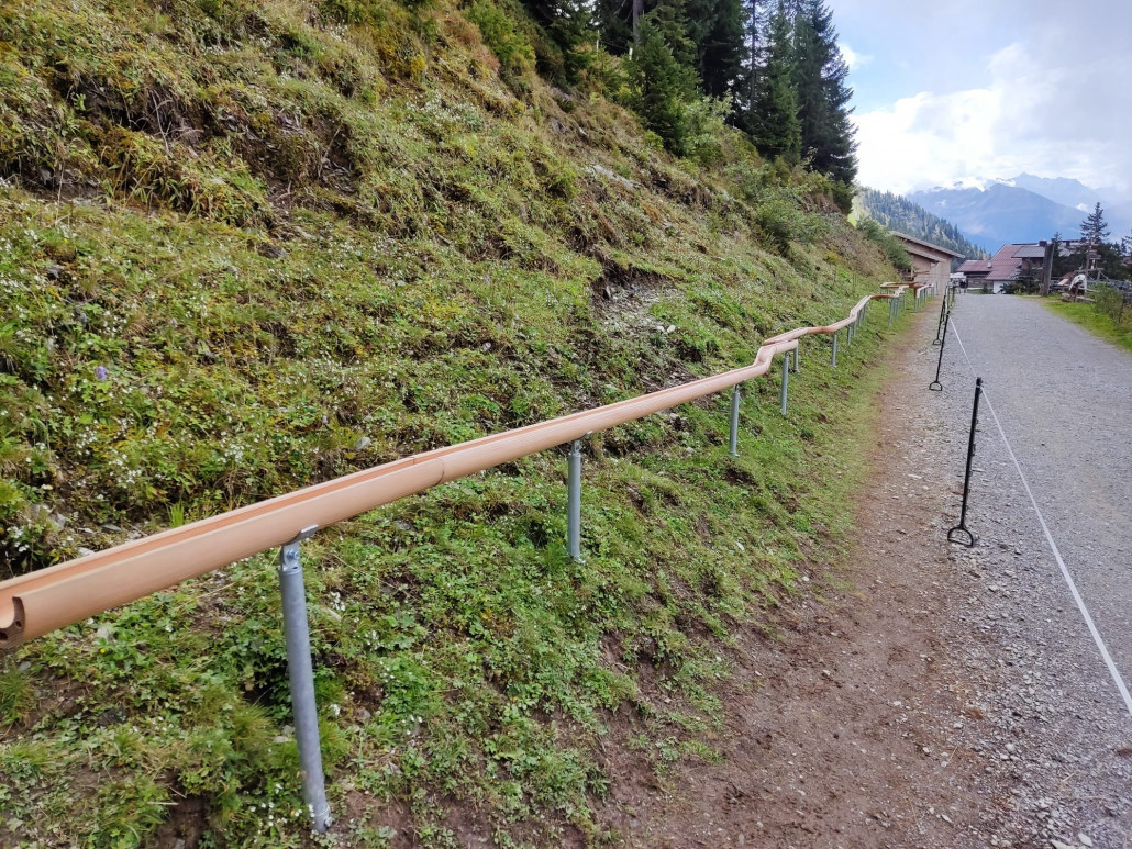 Dritter und letzter Abschnitt, Alpenrosenbahn kommt in Sicht