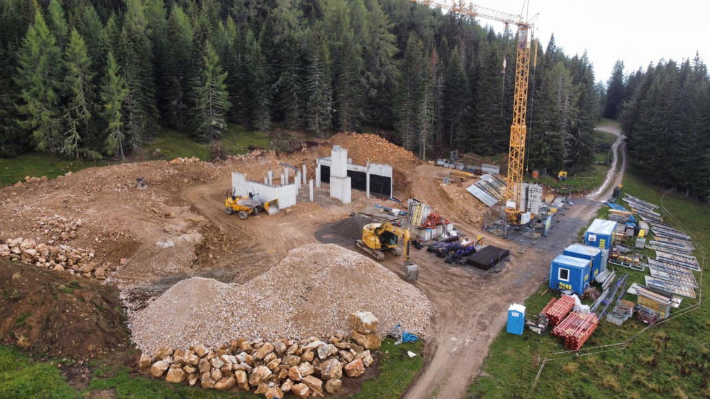 Bergstation am 30.08.2022