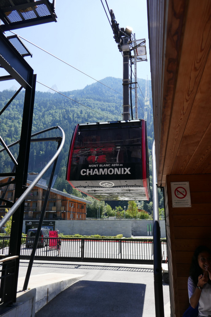 Kabine und erste Sektion der PB.