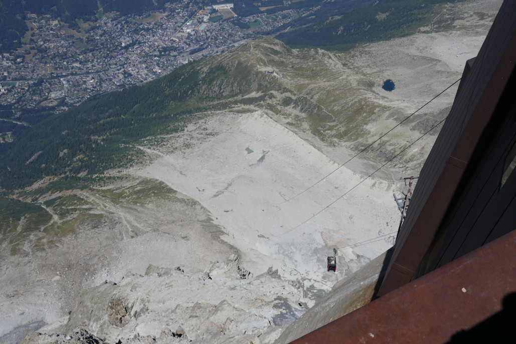 Noch mal die steile PB Trasse.